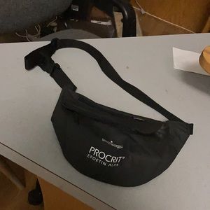 Fanny pack bag purse black